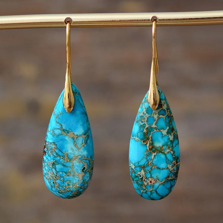 Boho Stone Earrings