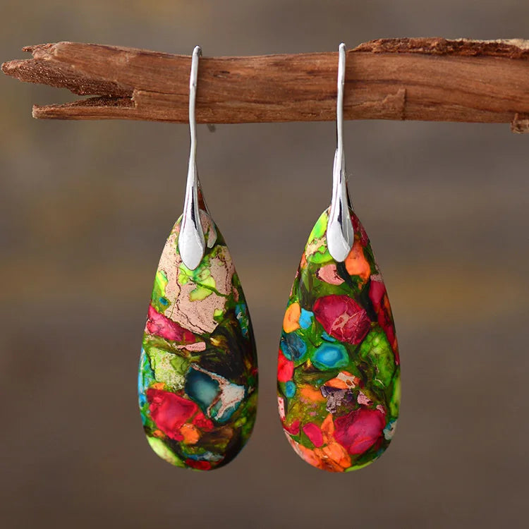 Boho Stone Earrings