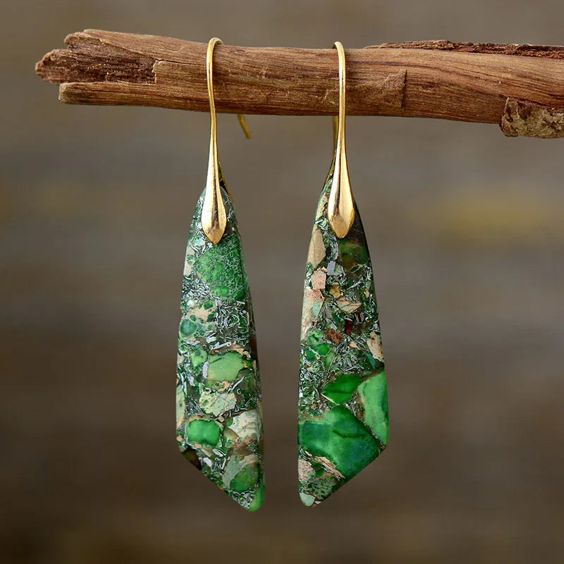 Boho Stone Earrings
