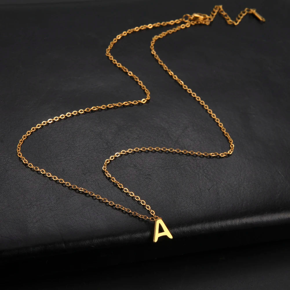 Beloved Initial Necklace | Gold