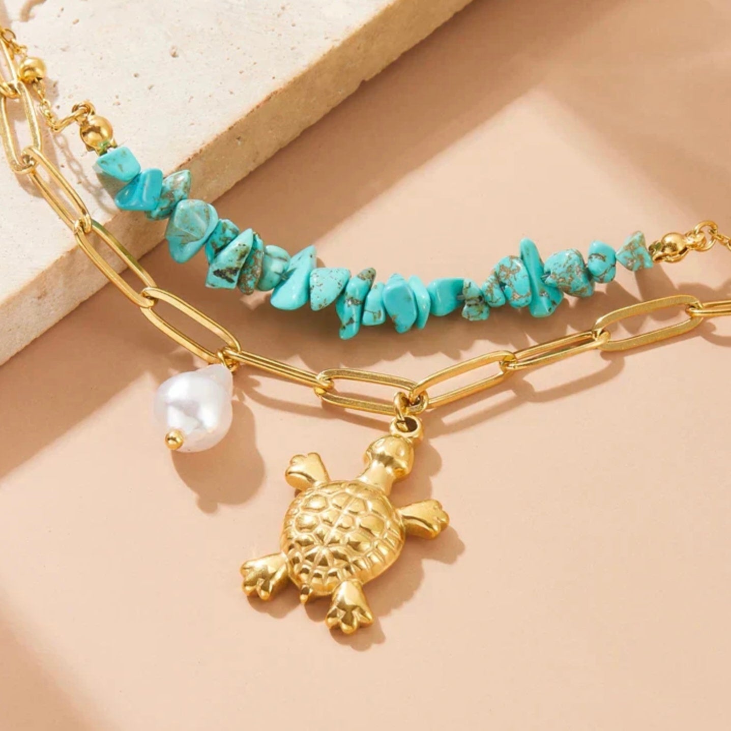 Exclusive Turquoise Turtle Bracelet