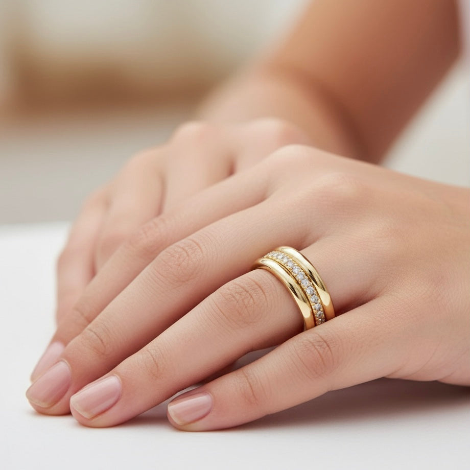 Elara Cubic Zirconia Ring